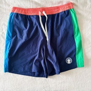 Chubbies Classic Swim Trunks 5.5” Inseam Colorblock Size Large